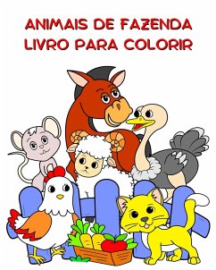 Animais de Fazenda Livro para Colorir - Kim, Maryan Ben