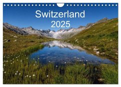 Switzerland Mountainscapes 2025 (Wall Calendar 2025 DIN A4 landscape), CALVENDO 12 Month Wall Calendar