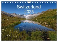 Switzerland Mountainscapes 2025 (Wall Calendar 2025 DIN A4 landscape), CALVENDO 12 Month Wall Calendar - Schaenzer, Sandra