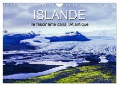 ISLANDE - Ile fascinante dans l'Atlantique (Calendrier mural 2025 DIN A4 vertical), CALVENDO calendrier mensuel