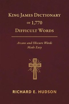 Cover King James Dictionary of 1,770 Difficult Words