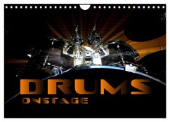 DRUMS ONSTAGE (Wall Calendar 2025 DIN A4 landscape), CALVENDO 12 Month Wall Calendar - Bleicher, Renate