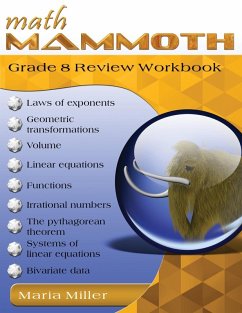 Math Mammoth Grade 8 Review Workbook - Miller, Maria