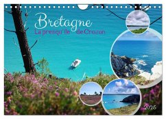 Bretagne La presqu'île de Crozon (Calendrier mural 2025 DIN A4 vertical), CALVENDO calendrier mensuel
