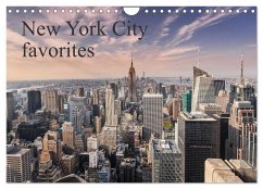 New York City favorites / UK-Version (Wall Calendar 2025 DIN A4 landscape), CALVENDO 12 Month Wall Calendar - Aatz, Markus