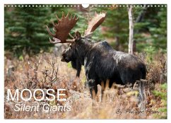 MOOSE / UK-Version (Wall Calendar 2025 DIN A3 landscape), CALVENDO 12 Month Wall Calendar - Henry, Philippe