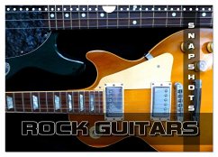 ROCK GUITARS Snapshots (Wall Calendar 2025 DIN A4 landscape), CALVENDO 12 Month Wall Calendar