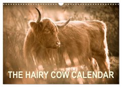 The Hairy Cow Calendar (Wall Calendar 2025 DIN A3 landscape), CALVENDO 12 Month Wall Calendar