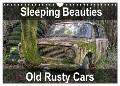 Sleeping Beauties Old Rusty Cars (Wall Calendar 2025 DIN A4 landscape), CALVENDO 12 Month Wall Calendar