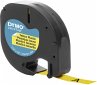 Dymo Letratag Band Plastik gelb 12 mm x... - Bild 1