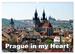 Prague in my heart (Wall Calendar 2025 DIN A3 landscape), CALVENDO 12 Month Wall Calendar