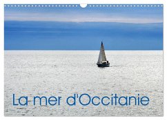 La mer d'Occitanie (Calendrier mural 2025 DIN A3 vertical), CALVENDO calendrier mensuel