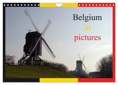 Belgium in pictures (Wall Calendar 2025 DIN A4 landscape), CALVENDO 12 Month Wall Calendar