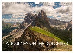 A JOURNEY ON THE DOLOMITES (Wall Calendar 2025 DIN A4 landscape), CALVENDO 12 Month Wall Calendar