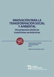 Innovación para la transformación social y ambiental. Una propuesta desde las transiciones sociotécnicas