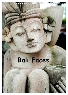 Bali Faces (Wall Calendar 2025 DIN A3 portrait), CALVENDO 12 Month Wall Calendar