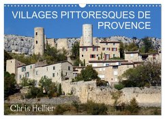 Villages Pittoresques de Provence (Calendrier mural 2025 DIN A3 vertical), CALVENDO calendrier mensuel