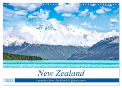 A journey from Auckland to Queenstown (Wall Calendar 2025 DIN A3 landscape), CALVENDO 12 Month Wall Calendar
