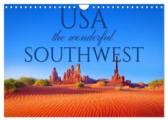 USA the wonderful Southwest (Wall Calendar 2025 DIN A4 landscape), CALVENDO 12 Month Wall Calendar