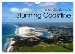 New Zealand's Stunning Coastline (Wall Calendar 2025 DIN A4 landscape), CALVENDO 12 Month Wall Calendar