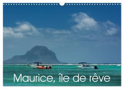 Maurice, île de rêve (Calendrier mural 2025 DIN A3 vertical), CALVENDO calendrier mensuel