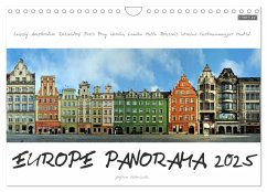 Europe Panorama 2025 / UK-Version (Wall Calendar 2025 DIN A4 landscape), CALVENDO 12 Month Wall Calendar