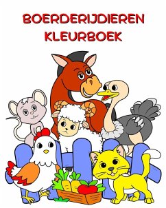Cover Boerderijdieren Kleurboek