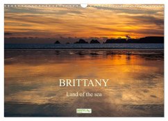 Brittany - Land of the sea - UK-Version (Wall Calendar 2025 DIN A3 landscape), CALVENDO 12 Month Wall Calendar