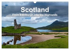 Scotland - From Edinburgh into the Highlands (Wall Calendar 2025 DIN A3 landscape), CALVENDO 12 Month Wall Calendar