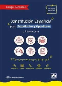 Constitución española para estudiantes y opositores 2024