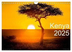 Kenya 2025 / UK-Version (Wall Calendar 2025 DIN A4 landscape), CALVENDO 12 Month Wall Calendar