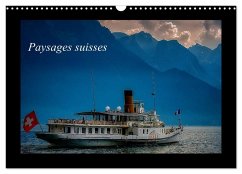 Paysages suisses (Calendrier mural 2025 DIN A3 vertical), CALVENDO calendrier mensuel - Gaymard, Alain