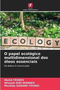 O papel ecológico multidimensional dos óleos essenciais - Yeddes, Walid;Aidi Wannes, Wissem;Saidani Tounsi, Moufida