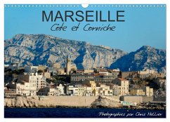 Marseille Côte et Corniche (Calendrier mural 2025 DIN A3 vertical), CALVENDO calendrier mensuel