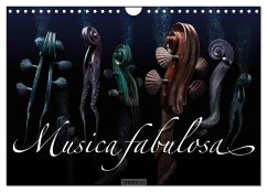 Musica fabulosa (Wall Calendar 2025 DIN A4 landscape), CALVENDO 12 Month Wall Calendar