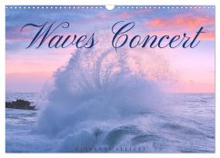 Waves Concert (Wall Calendar 2025 DIN A3 landscape), CALVENDO 12 Month Wall Calendar - Allievi, Giovanni