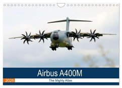 Airbus A400M Atlas (Wall Calendar 2025 DIN A4 landscape), CALVENDO 12 Month Wall Calendar