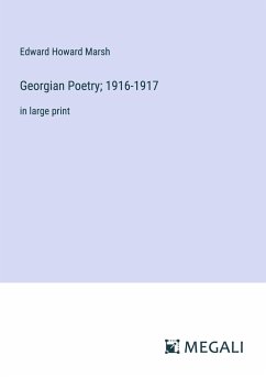 Georgian Poetry; 1916-1917 - Marsh, Edward Howard