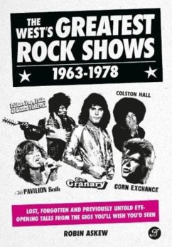 Cover The West's Greatest Rock Shows 1963-1978