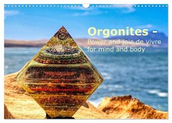 Orgonites - Power and joie de vivre for mind and body (Wall Calendar 2025 DIN A3 landscape), CALVENDO 12 Month Wall Calendar - Suppelt, Karsten