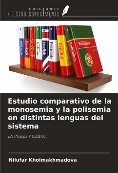 Cover Estudio comparativo de la monosemia y la polisemia en distintas lenguas del sistema