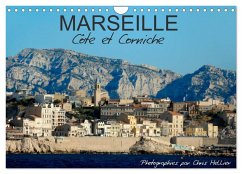 Marseille Côte et Corniche (Calendrier mural 2025 DIN A4 vertical), CALVENDO calendrier mensuel - Hellier, Chris