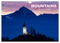 Mountains of Slovenia (Wall Calendar 2025 DIN A4 landscape), CALVENDO 12 Month Wall Calendar