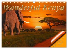 Wonderful Kenya (Wall Calendar 2025 DIN A3 landscape), CALVENDO 12 Month Wall Calendar