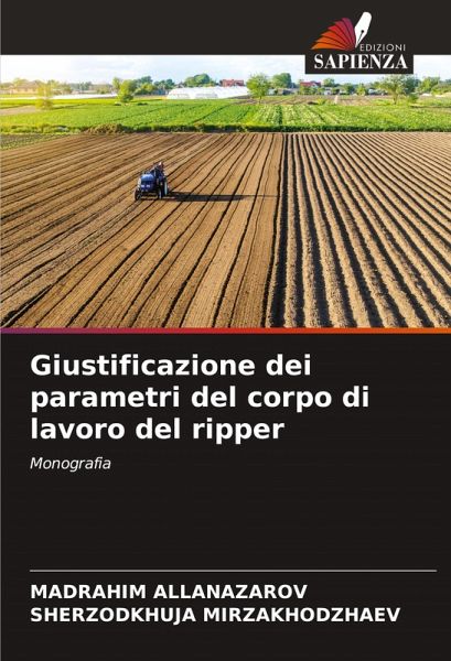 Giustificazione dei parametri del corpo di lavoro del ripper