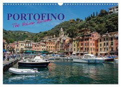 Portofino the Italian Riviera (Wall Calendar 2025 DIN A3 landscape), CALVENDO 12 Month Wall Calendar