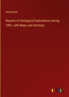 Reports of Geological Explorations during 1881, with Maps and Sections - Anonymous