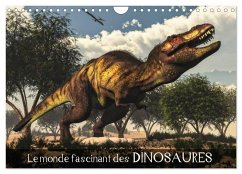 Le monde fascinant des dinosaures (Calendrier mural 2025 DIN A4 vertical), CALVENDO calendrier mensuel