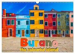 Burano - The colourful island (Wall Calendar 2025 DIN A3 landscape), CALVENDO 12 Month Wall Calendar - Gerd-Uwe Neukamp