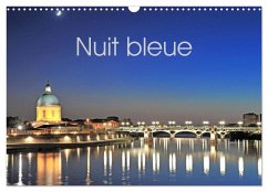 Nuit bleue (Calendrier mural 2025 DIN A3 vertical), CALVENDO calendrier mensuel